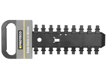 držák hlavic 3/8" plast.prázdný (pro 18 hl.)